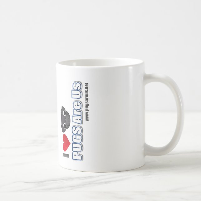 Taza de PugsAreUs (Derecha)