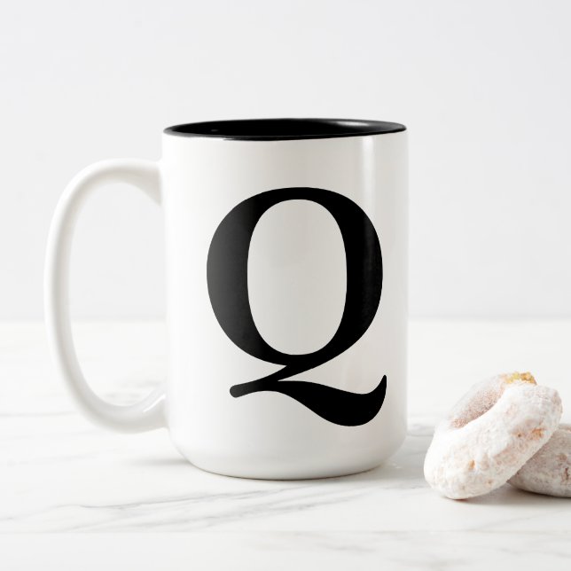 Taza de "Q" (Con donut)