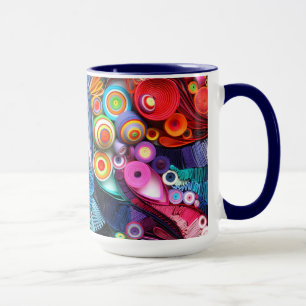 Taza de Quilling