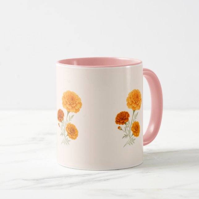 Taza de ramo de Marigold (Anverso derecho)
