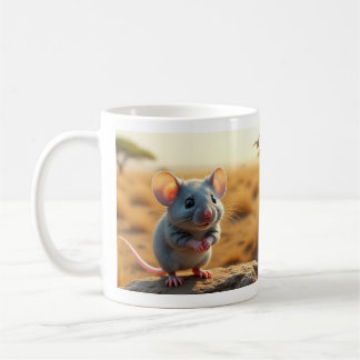 Taza de ratón adorable – Taza de café de cerámica
