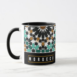 Taza de recuerdo temática Z10-Marruecos con un dis