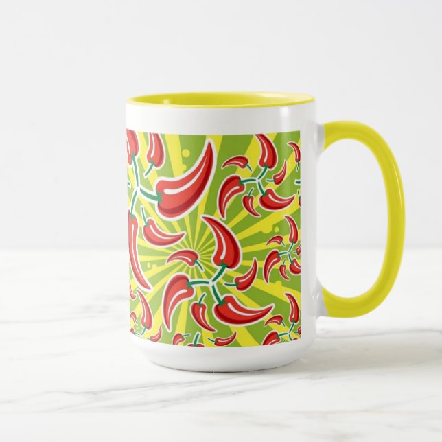 Taza de Red Hot Chili Peppers (Derecha)