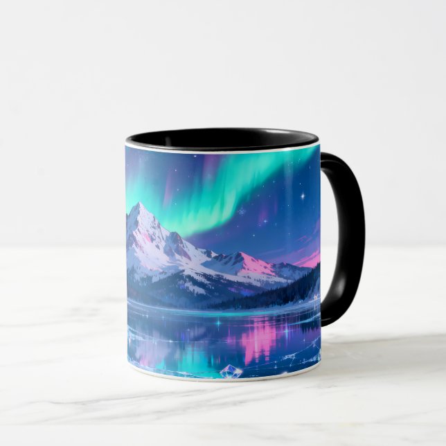 Taza de Reflexión de la Montaña Aurora (Anverso derecho)