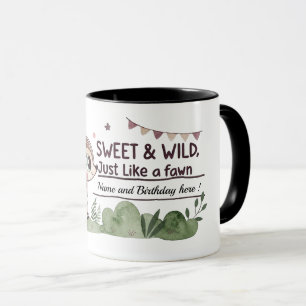 Taza de regalo de cumpleaños para niñas con nombre