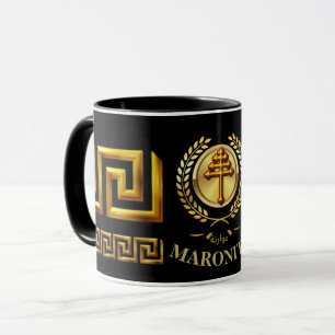 Taza de regalo de la Iglesia Católica Maronita