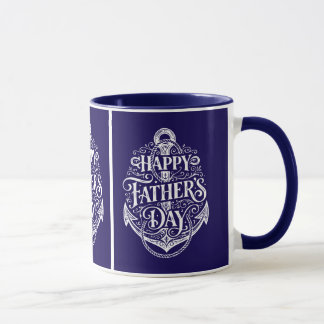 Taza de regalo del Día del Padre náutico