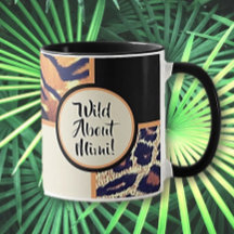 Taza de regalo estampado animal loco por Mimi