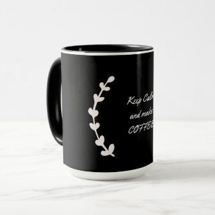 Taza de regalo para amante del café – Mantén la ca