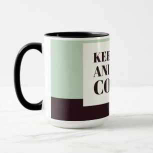 Taza de regalo para amante del café – Mantén la ca