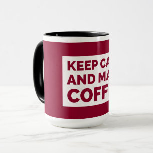 Taza de regalo para amantes del café – Mantén la c