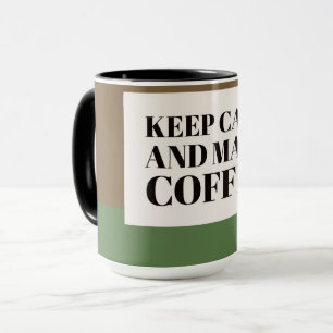 Taza de regalo para amantes del café – Mantén la c