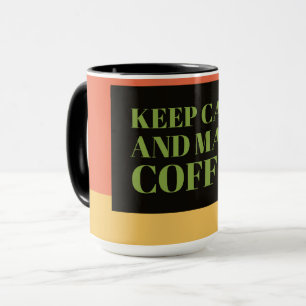 Taza de regalo para amantes del café – Mantén la c