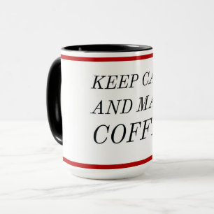 Taza de regalo para amantes del café – Mantén la c