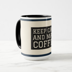 Taza de regalo para amantes del café – Mantén la c