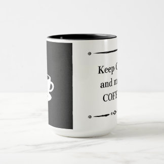 Taza de regalo para amantes del café – Mantén la c