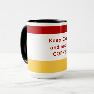 Taza de regalo para amantes del café – Mantén la c