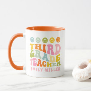 Taza de regalo para maestro de tercer grado