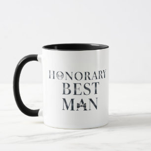 Taza de regalo para padrino de honor en la boda