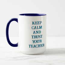 Taza de regalo personalizada para maestro