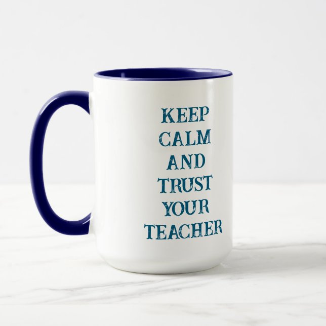 Taza de regalo personalizada para maestro (Izquierda)