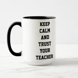 Taza de regalo personalizada para maestros