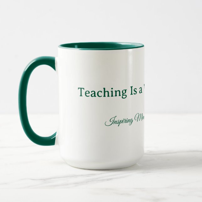 Taza de regalo personalizada para maestros (Izquierda)