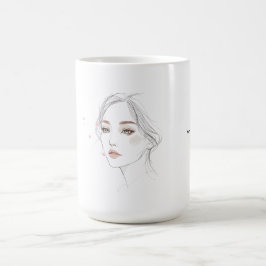 Taza de retrato MemoryUs – Taza de café de arte mi