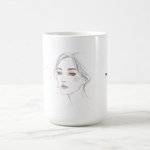 Taza de retrato MemoryUs – Taza de café de arte mi