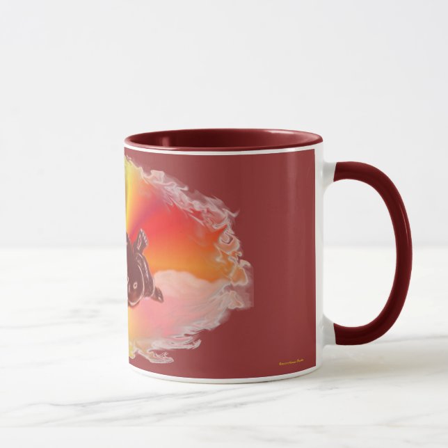 Taza de risa de descanso de Buda (Derecha)