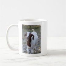 Taza de risa de la cabra