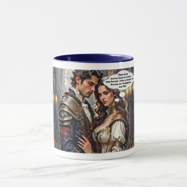 Taza de Romance Poético (Centro)