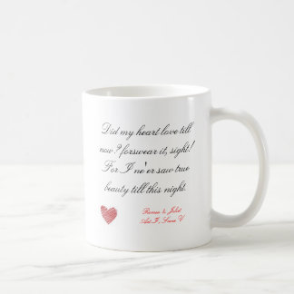 Taza de Romeo y de Juliet