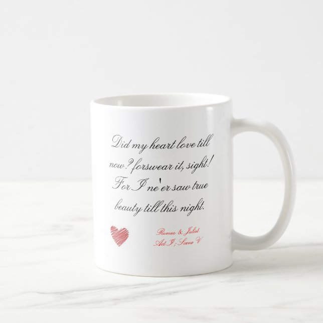 Taza de Romeo y de Juliet (Derecha)