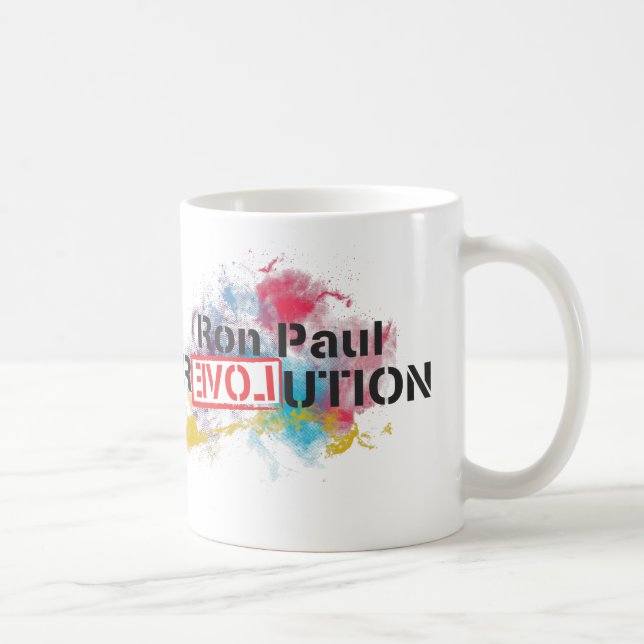 Taza de Ron Paul (Derecha)