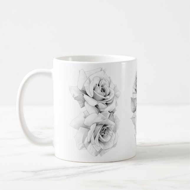 taza de rosa (Izquierda)