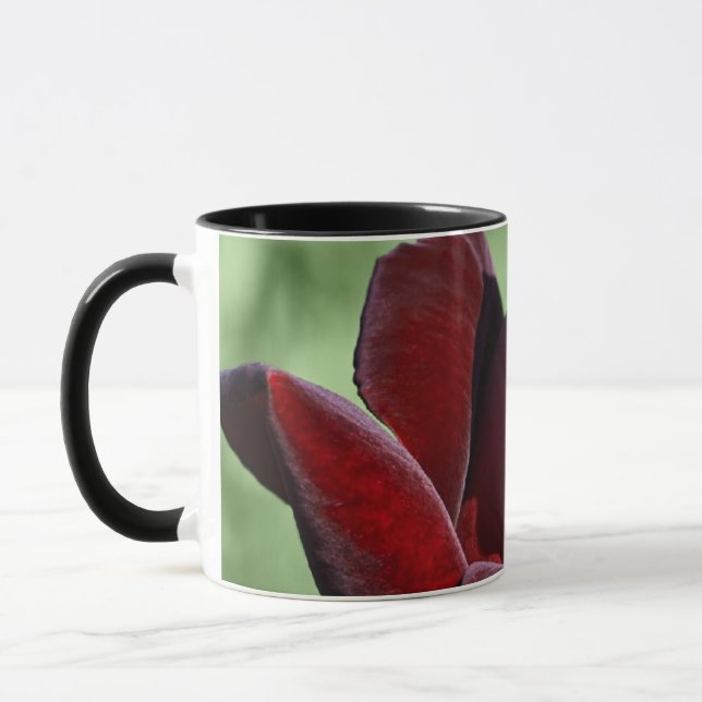 Taza de rosa roja (Izquierda)