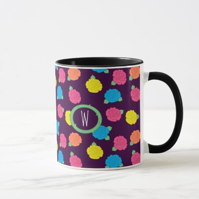 Taza de rosas de neón (Derecha)