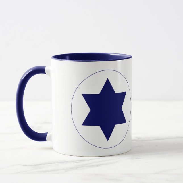 Taza de Roundel de la fuerza aérea de Israel (Izquierda)