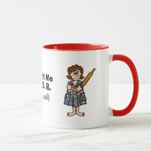 Taza de S.O.B. (Mujer Vieja y Valiente)