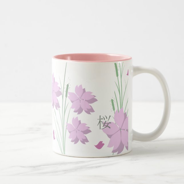 Taza de Sakura del japonés (Derecha)