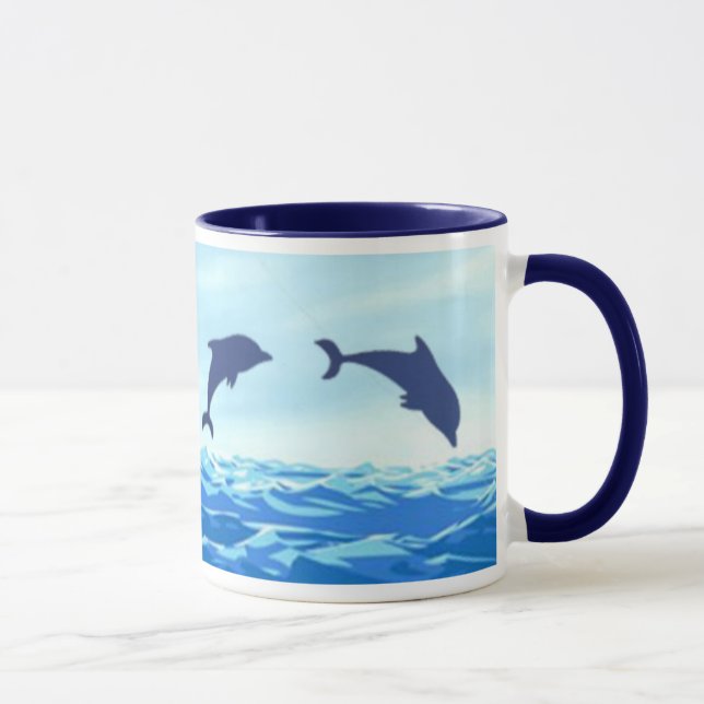 Taza de salto de los delfínes (Derecha)