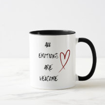 Taza de Salud Mental con Cita Positiva de Afirmaci
