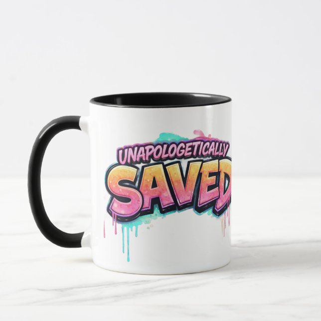 Taza de Salvada sin Disculpas (Izquierda)
