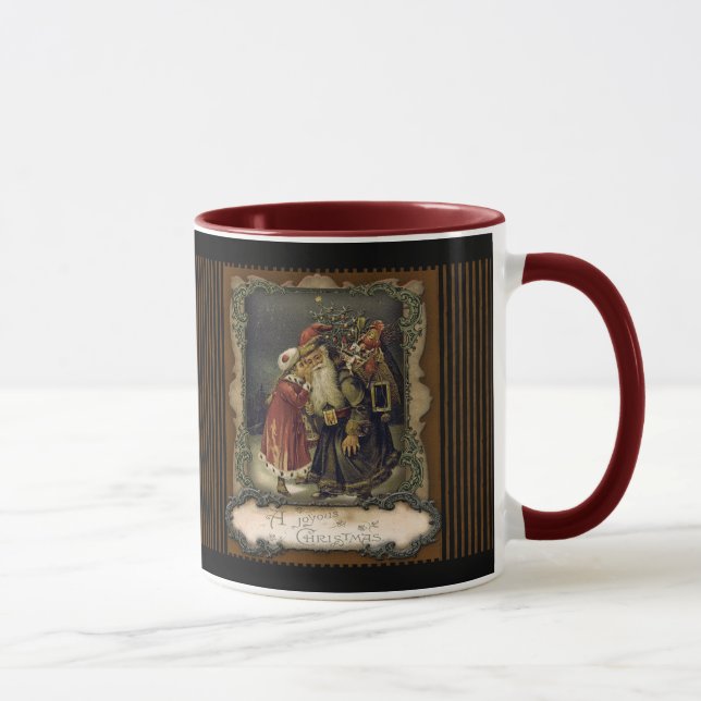 Taza de Santa del navidad del Victorian del (Derecha)