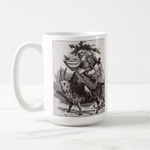 Taza de Santa del vintage