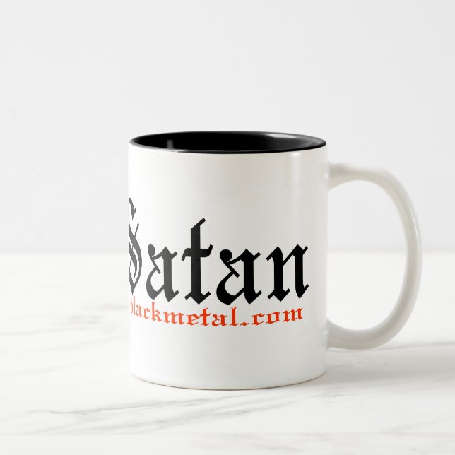 Taza de Satan del saludo (Derecha)
