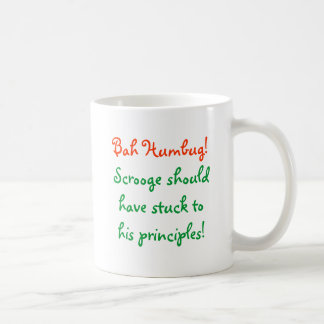 Taza de Scrooge del embaucamiento de Bah