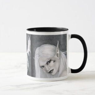 Taza de seda de los hilos