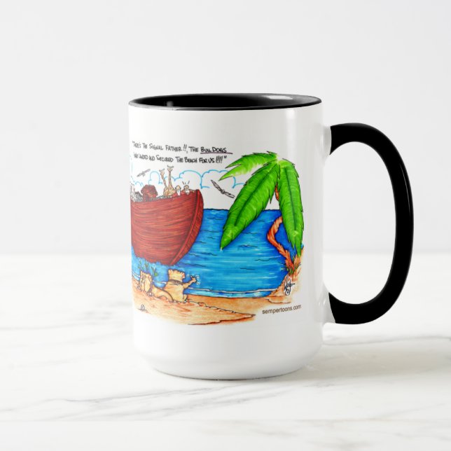 Taza de SemperToons - la arca (Derecha)